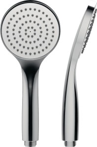Handbrause delphis living 1 Funktion 100 mm Durchmesser, Oberfläche chrom, 