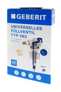 Geberit Füllventil Unifill 240.705.00.5 Typ 383, für Unterputz Spülkasten, 