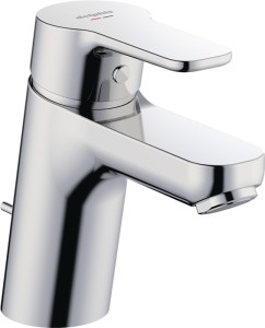 Waschtisch-Einhebelmischer 70, verchr., Delphis Living, Niederdruck, Ausladung 