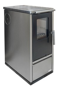 Wamsler Beistellherd W1-40 Edelstahl mit geschliffener Stahlplatte und 