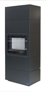 Wamsler Kaminofen Modulo 70/180 G schwarz, 6 KW, G001146080 