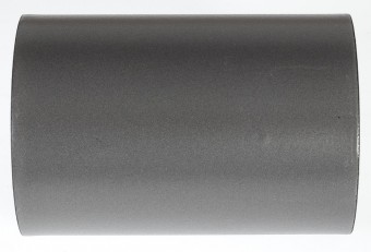 Schornsteinanschlußstück für Pelletofen 100 mm 0,15 mtr., grau emailliert, 