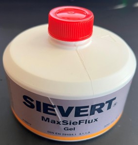 SIEVERT Lötwasser MaxSieFlux Gel 320 ml. Flussmittel GEL für Titanzink, Kupfer 