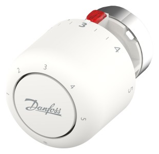 Danfoss Thermostatkopf Aeoro RA/V 015G4560, gasgefüllt, Serviceelement mit 