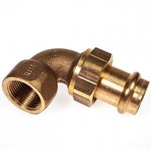 VIEGA Sanpress Winkelverschraub. 283469 18x1/2' IG, Pressanschluss, Rp Gewinde 