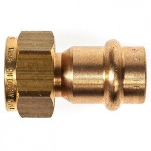 VIEGA Sanpress Pumpenverschraubg. 293611 12x3/4' IG, Pressanschluss, G Gewinde 
