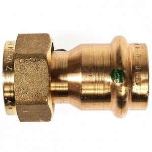 VIEGA Sanpress Pumpenverschraubg. 380885 15x1/2' IG, Pressanschluss, G Gewinde 