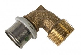 VIEGA Sanfix P Winkel 20 x 3/4" AG 302887, Modell Nr. 2114, mit SC Contour 