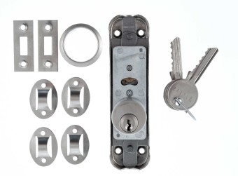 JUNIE Schubstangenzylinderschloss 2841.00102, 13,25 mm Dorn, rechts, 