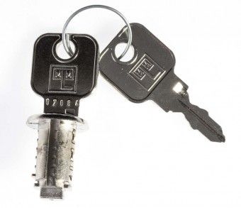 MLM Prestige Wechselzylinder 18 mit 2 Schlüsseln, gleichschließend 