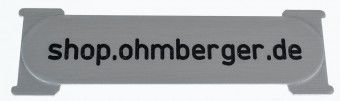RENZ Namensschild, RSA1 Aluminium 90-3-00005, 72 x 21 mm, mit Gravur 
