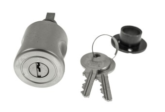 JUNIE Olive 3551 18202 mit 2 Schlüsseln, 30 mm Durchmesser, 18 mm Bohrung, 