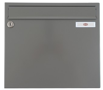 RENZ Briefkastentüre 81-1-22072 370x330 ALU-Klappe 335x33, RAL9007 Graualuminium 