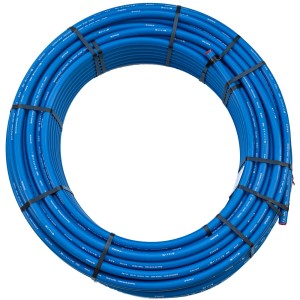 Rolle aduxa Druckrohr PE100RC NW 50x4,6 SDR11 TW, schwarz mit blauer 
