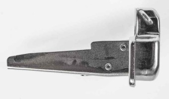 MEPLA Möbelscharniere ohne Clipteil Kröpfung 0, mit Zuhaltung, vernickelt 