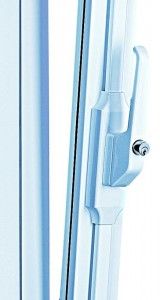 IKON Fensterstangenverschluss FSV weiss 9M07-49528, kpl. mit abschliessbarem 