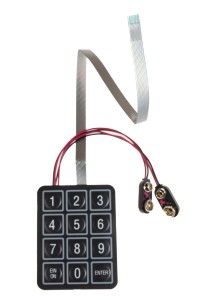 Burg Wächter Tastatur 31830 TRS E6.3 TAS, mit silbernem 