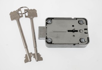 KABA Mauer Doppelbart-Tresorschloss President A, Typ 71111/0027, 120 mm 