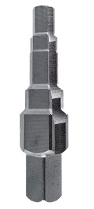 HaWe Kombi Stufenschlüssel 199116 mit 1/2" Aussenvierkant, mit 5 Abstufungen 