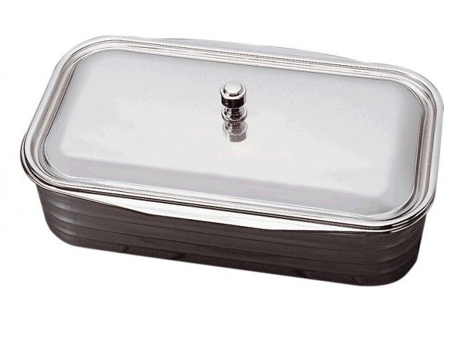 Wasserschiff zu K 85 F aufgesetzt mit Deckel aus Edelstahl, 3,5 Liter