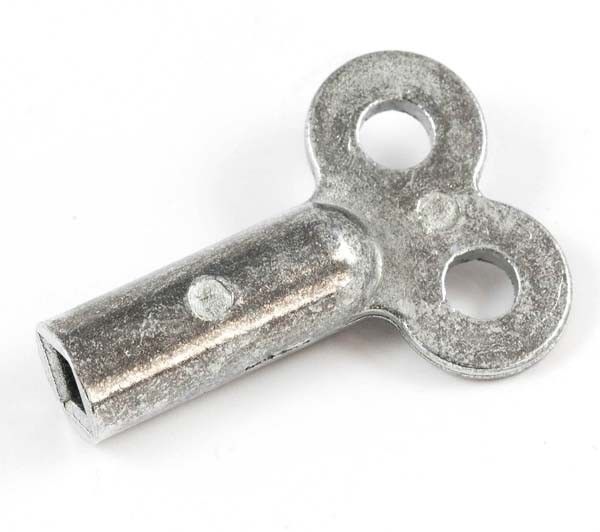 Entlüftungsschlüssel aus Metall, Vierkant 5mm, VPE 100 Stück