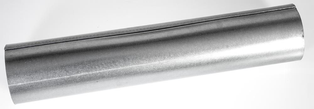 FAL Ofenrohr 90 mm 0,50 mtr. mit eingezogener Steckverbindung