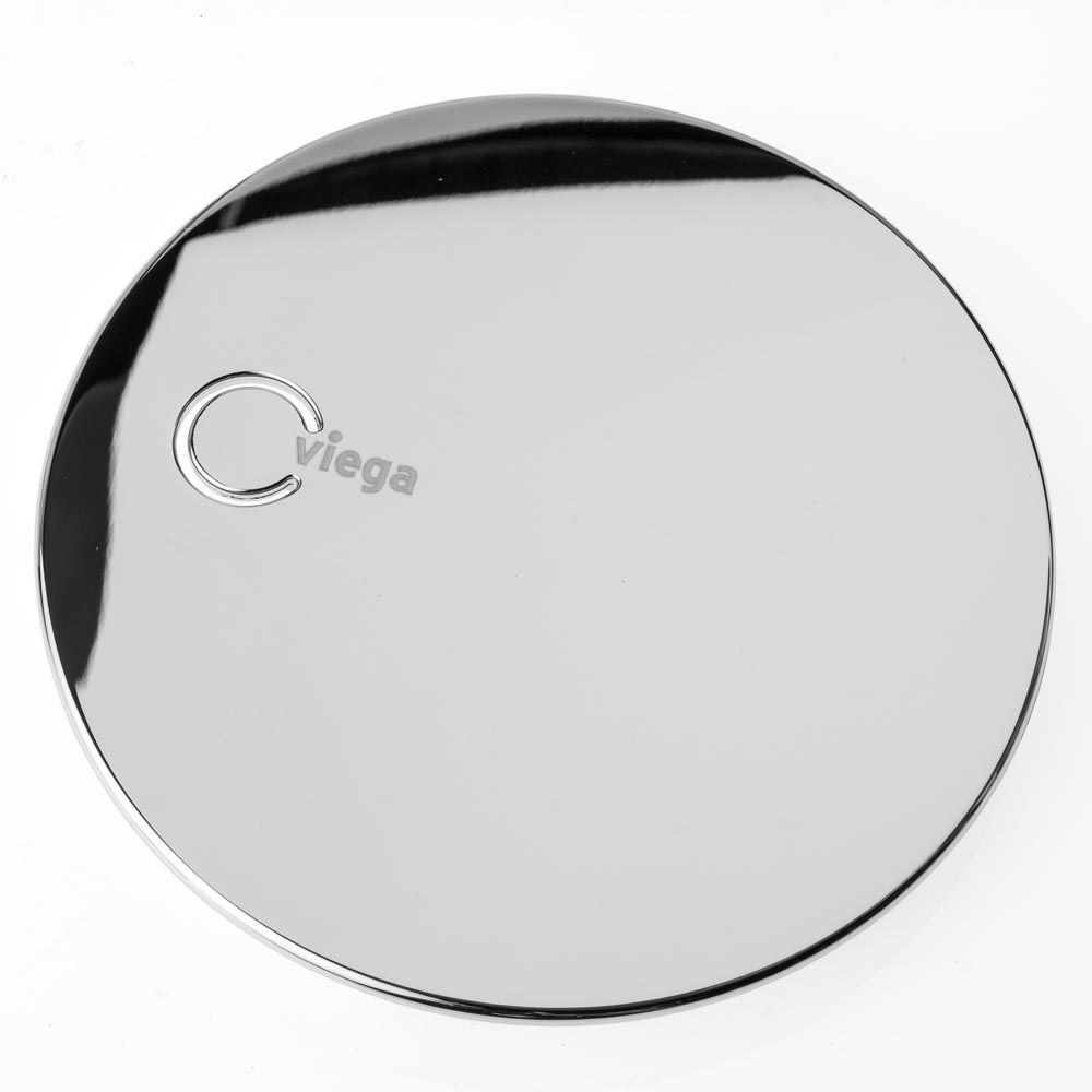 Viega Fertigset Domoplex 649975 6931.0, 90 mm Durchmesser, verchro ...