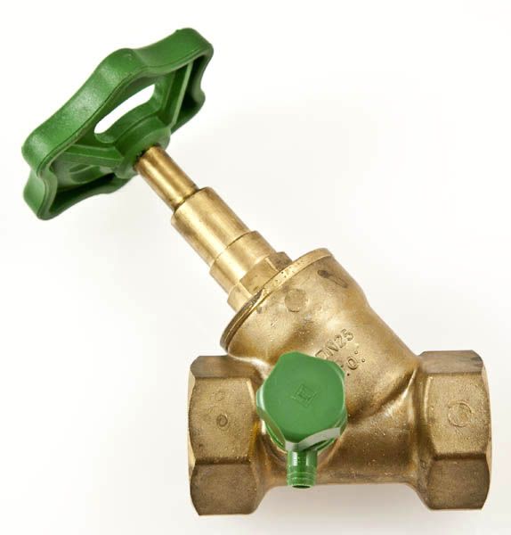 SEPPELFRICKE Freistromventil 1407 DN 25 1, mit Entleerung, 0048920