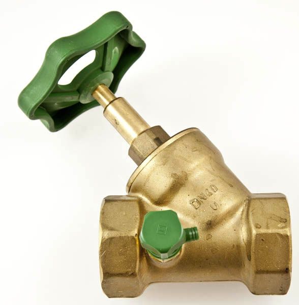 SEPPELFRICKE Freistromventil 1407 DN 40 1 1/2, mit Entleerung, 004 ...