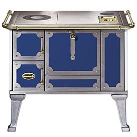 Wamsler Jubiläums Vollherd K 138 J Rauchrohranschluss rechts, bla ...