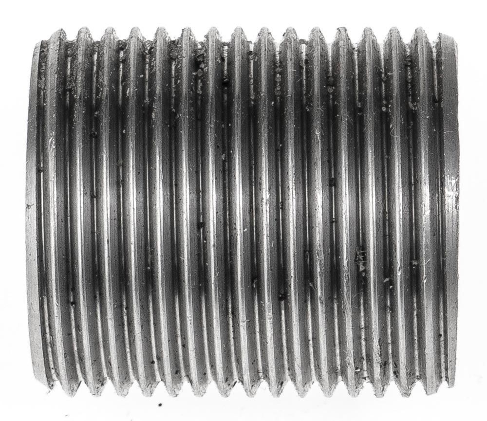 verz. Nippel # 22 1 1/4 durchgeschnitten