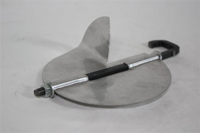 Ofenrohrklappe 130 mm