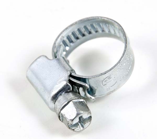 verzinkte Schlauchklemmen, 10 - 16 mm, 1/4 und 3/8, 9 mm Bandbreit ...