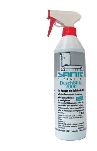 SANIT Duschblitz 2000, 750 ml. Art. Nr. 3015