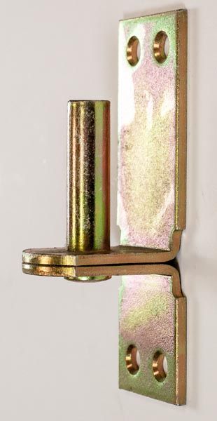 GAH verz. Plattenkloben 10 mm, Typ D1 niedere Ausführung, 311155
