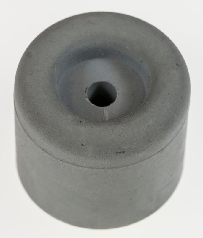 Gummi Türpuffer grau 40 mm Durchmesser, 35 mm hoch