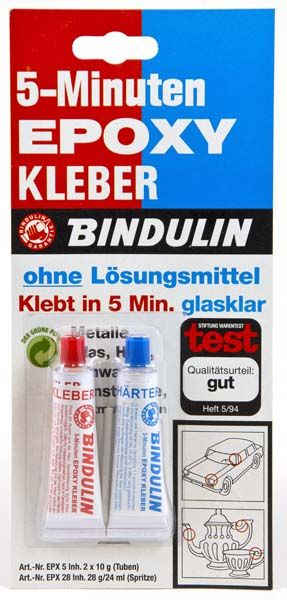 BINDULIN 5 Minduten Epoxy-Kleber 20 gramm