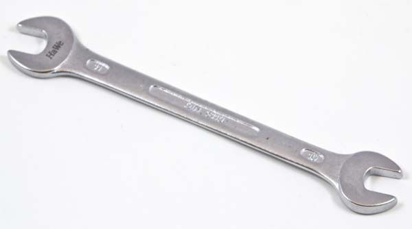 Gabelschlüssel 10 x 11, nach DIN 3110 Chrom Vanadium verchromt