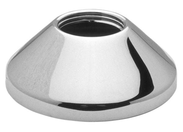 Gewinderosette Messing verchromt 122570 3/4 Höhe 25 mm Aussendurc ...