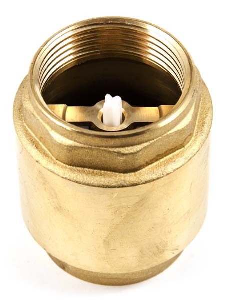 Zwischenventil 5/4 Messing 2 x 1 1/4 Innengewinde