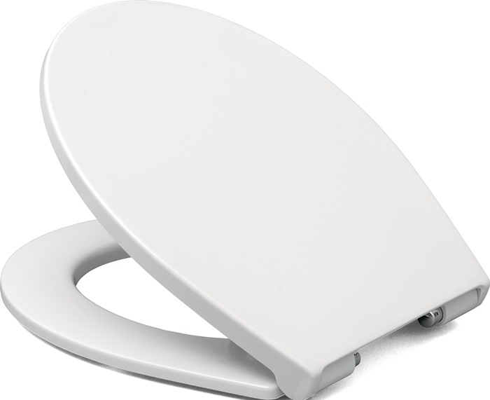 Duroplast WC Sitz base pro weiß mit Nylonscharnier mit Absenkauto ...