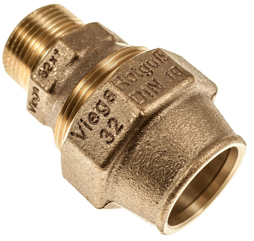 VIEGA Maxiplex Verschraubung 9011, 274160, 32 x 1, R Aussengewinde
