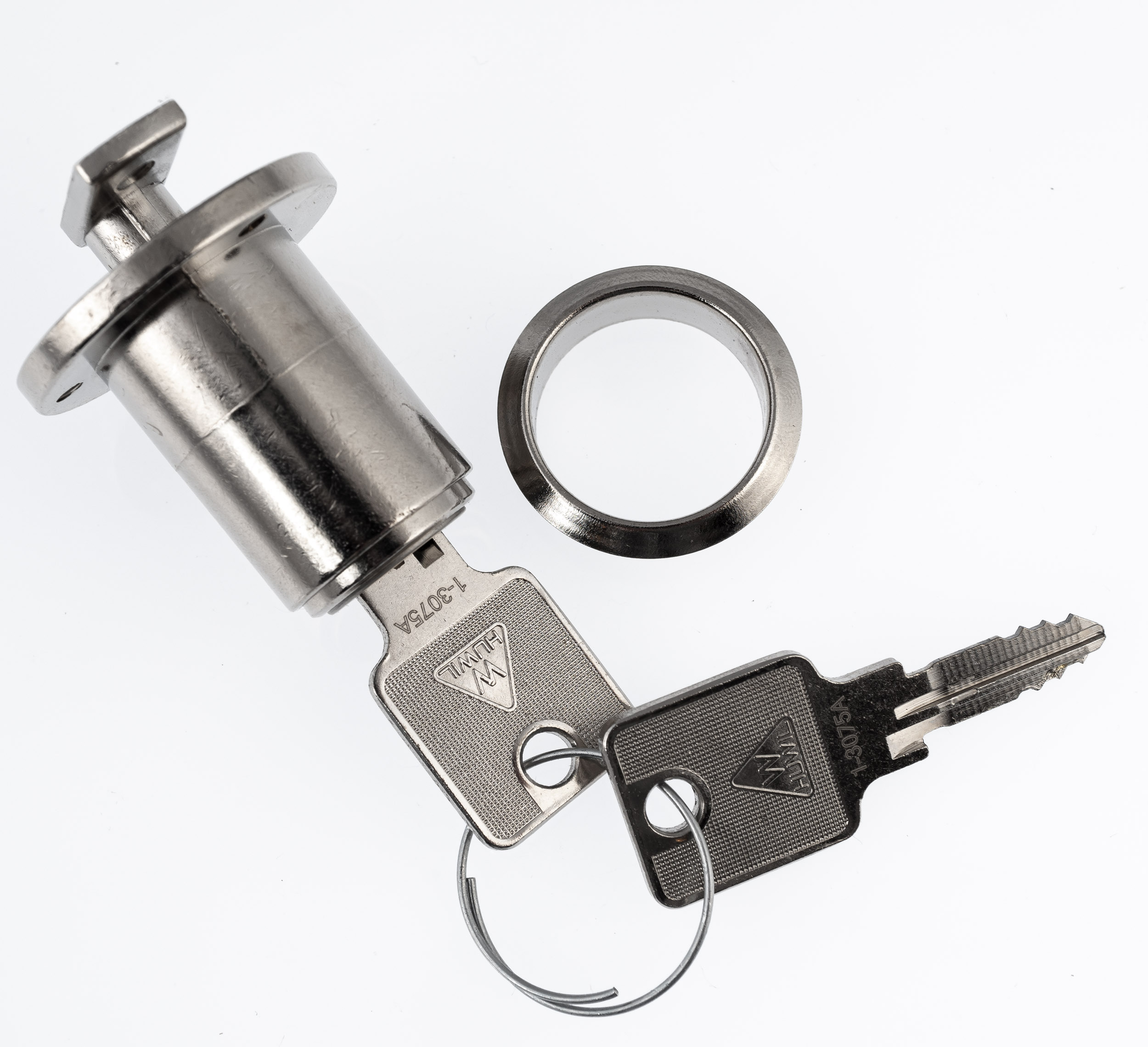 Schlüsselrohling Lenkschloss für Gepäckfach, Lenkschloß, Seitenhaube H 2 mm  Note 1 - originalgetreue Restaurierung