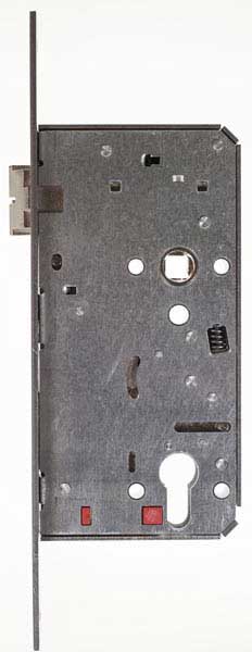 BKS Automatikriegelschloss, DIN L 92 mm Entfernung, 60 mm Dorn, 22 ...