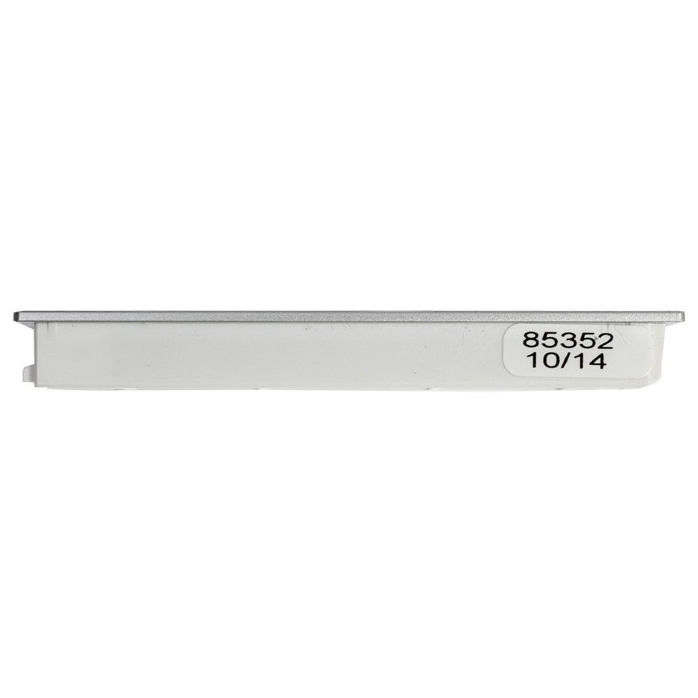 RENZ RSA2 Namensschild ALU mit Gravur mit Montagegehäuse, für Briefkasten  oder Klingelanlage, 90-3-00034