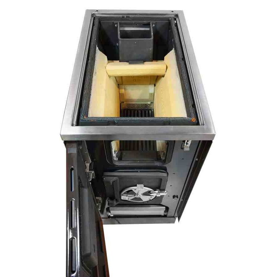 Wamsler beistellherd k 140 s maron mit stahlplatte